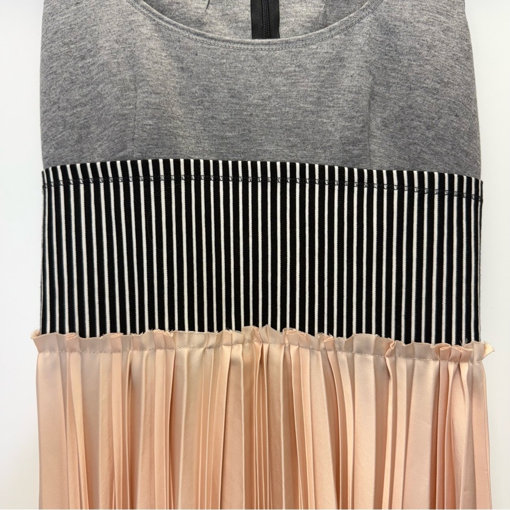 Cedric Charlier Designer Mixed Patterned Pleated … - image 5